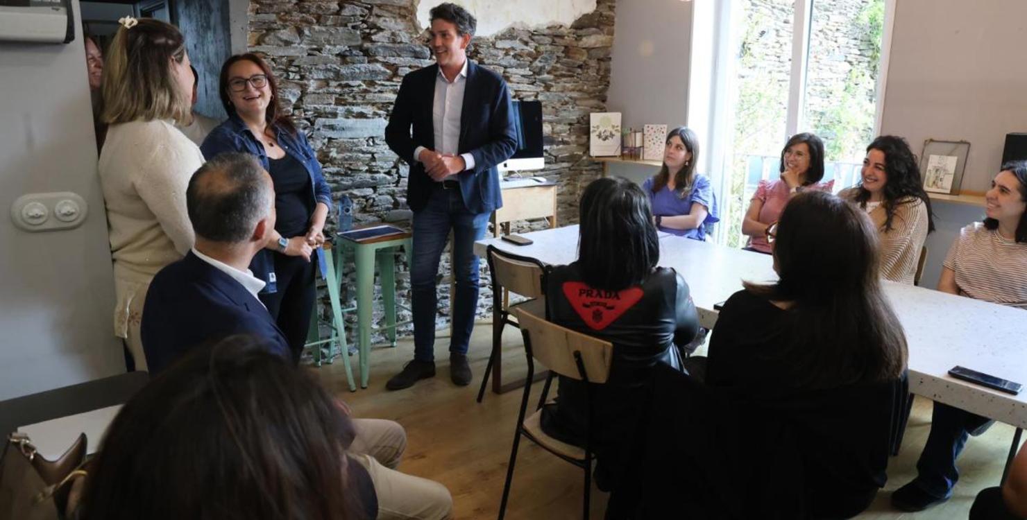 Arias destaca en la jornada Lucus Emprende las ayudas y los recursos que ofrece la Xunta para el emprendimiento